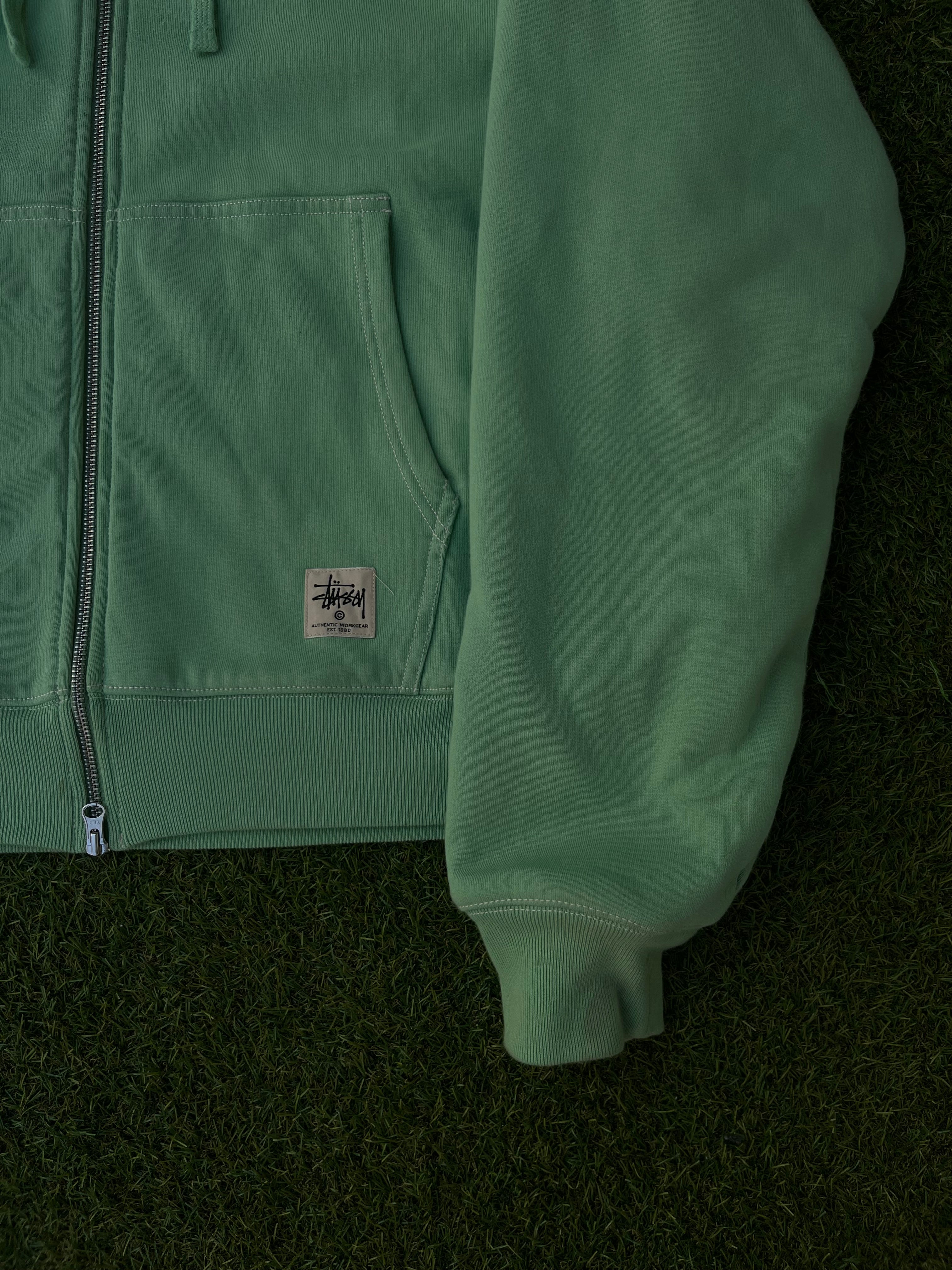 Stussy Authentic Workwear Zip Up Hoodie