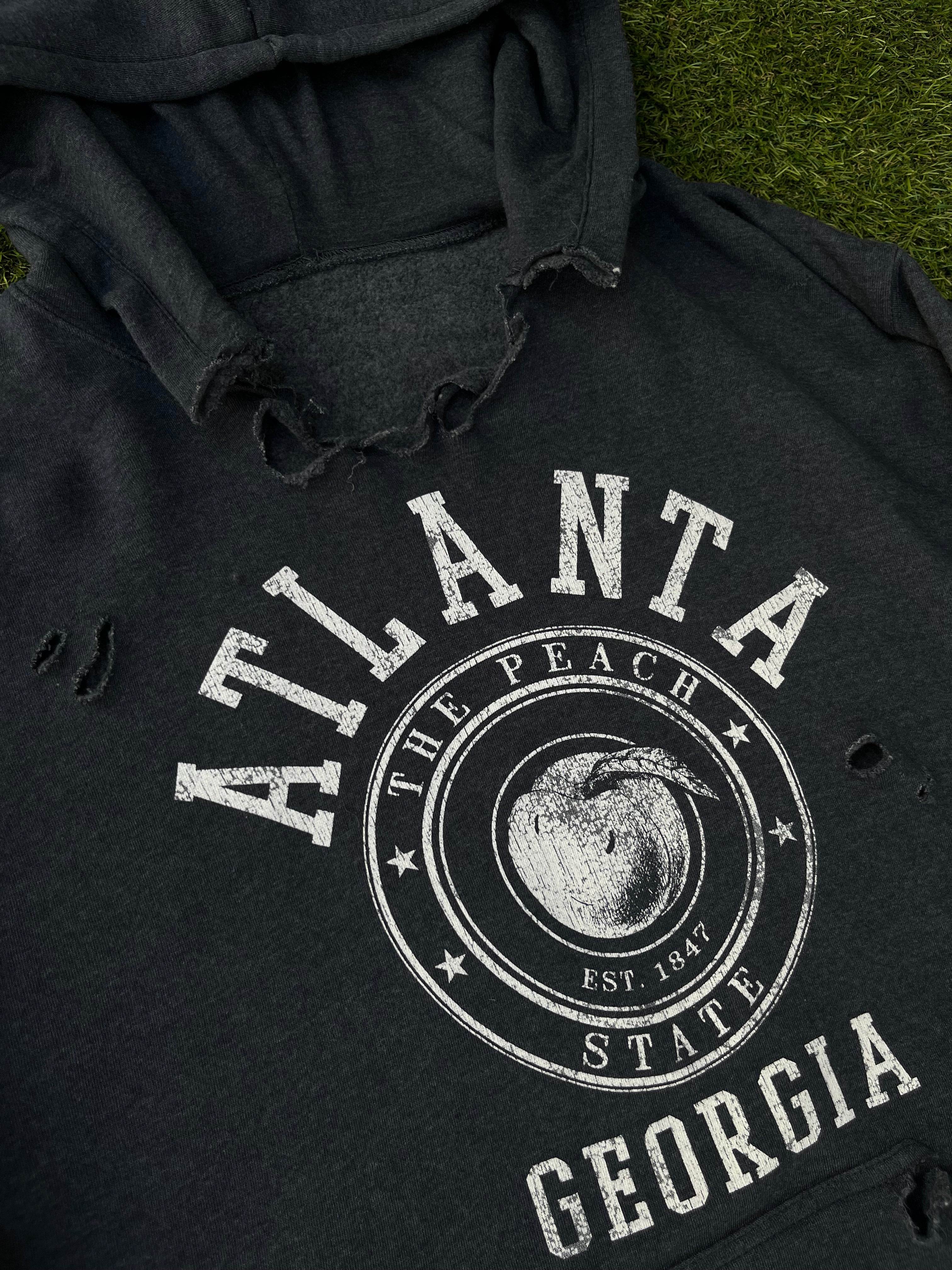 Vintage Atlanta Distressed Pullover