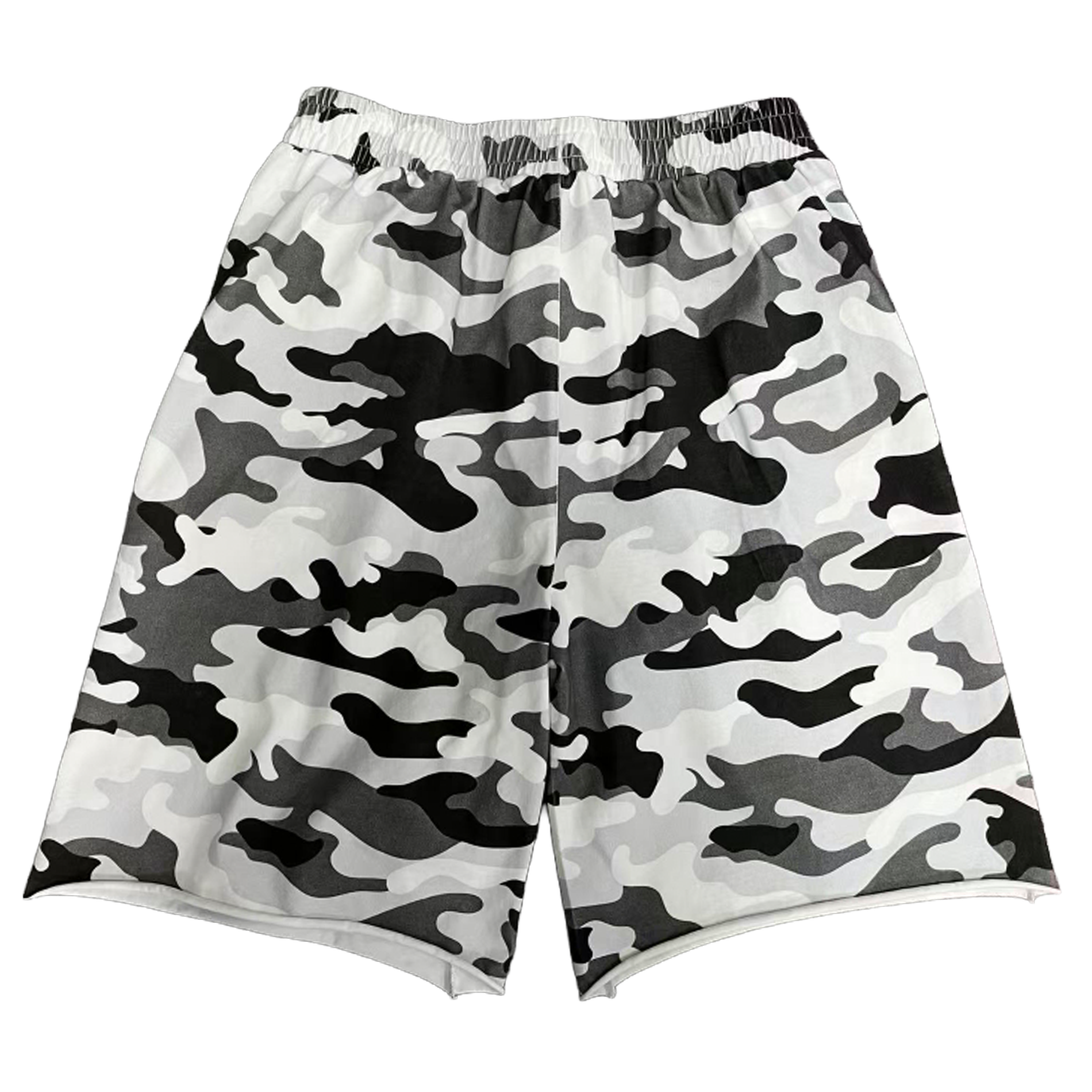 Skoatie ® | "Pleasures" Long Shorts (arctic camo)